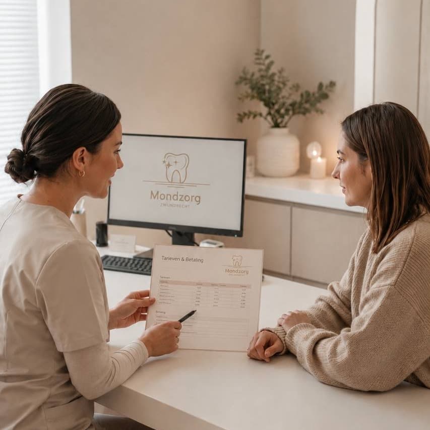 Je digitale rekening en betaling via de beveiligde online omgeving van Mondzorg Zwijndrecht
